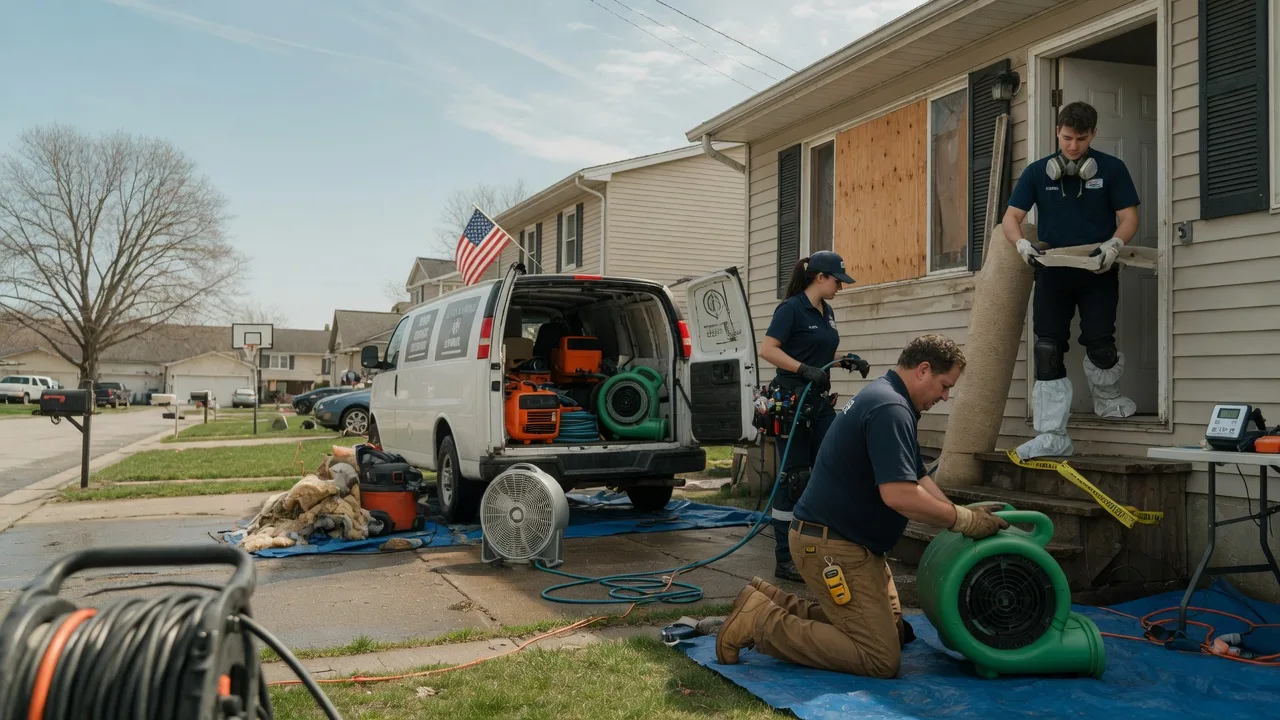 Water Damage Restoration in Lucedale, MS near me